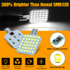 20Pcs Super Bright Interior LED Light Bulbs, 36-SMD, 6000K White, for 12V RV, T10 Base (921/922/912/194)