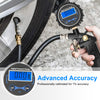 Digital Tire Inflator Pressure Gauge,0-250 PSI Air Chuck & Compressor Accessories Heavy Duty with Quick Connect Coupler