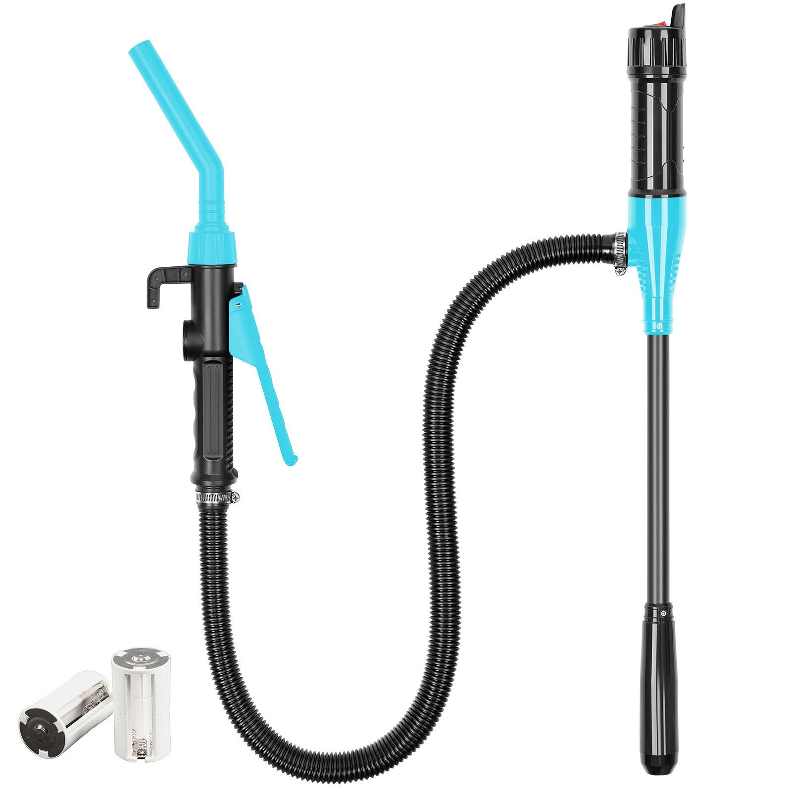 Battery Powered Siphon Pump – 2.4 GPM Siphon Rate and Flow Control Handle