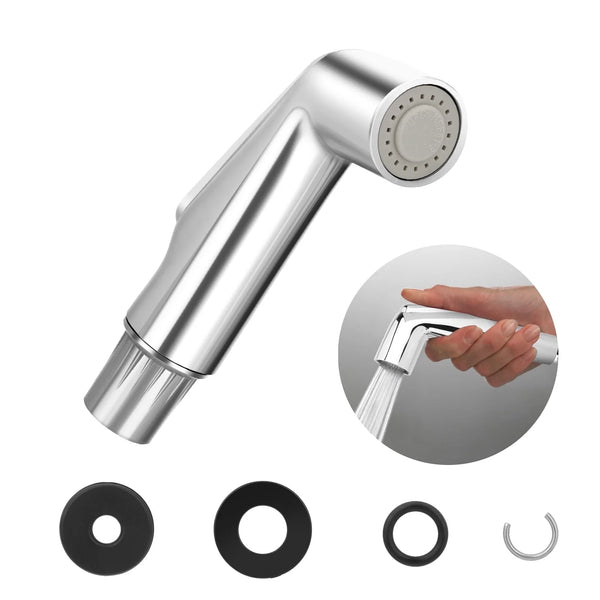 Universal Kitchen Sink Sprayer Head Replacement,Premium Chrome Finish,Effortless Side Spray Upgrade