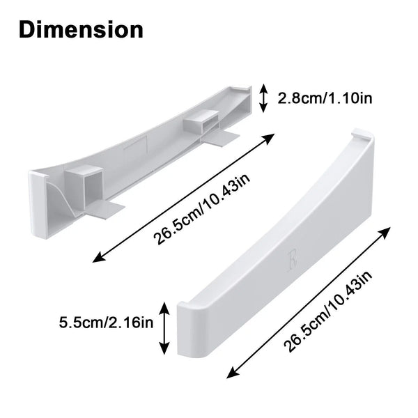 Horizontal Stand for PS5 Console, PS5 Accessories Base Stand Compatible with Playstation 5 Disc and Digital Versions