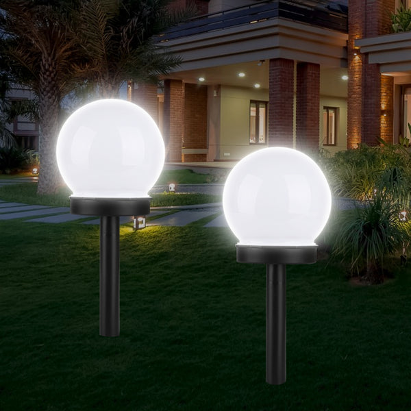 Solar Lights Outdoor, LED Solar Powered Garden Light, Waterproof LED Path Light for Walkway, Pathway, Lawn, Yard and Driveway