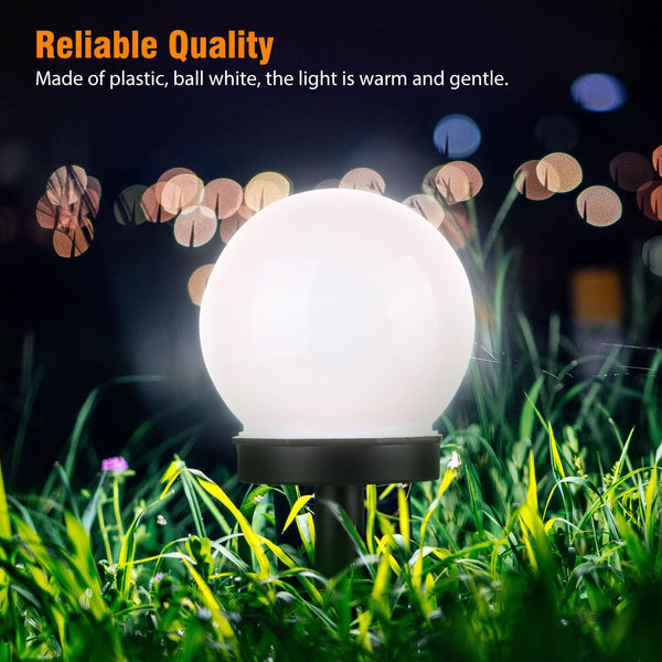 Solar Lights Outdoor, LED Solar Powered Garden Light, Waterproof LED Path Light for Walkway, Pathway, Lawn, Yard and Driveway