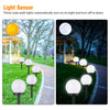 Solar Lights Outdoor, LED Solar Powered Garden Light, Waterproof LED Path Light for Walkway, Pathway, Lawn, Yard and Driveway