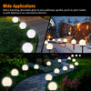 Solar Lights Outdoor, LED Solar Powered Garden Light, Waterproof LED Path Light for Walkway, Pathway, Lawn, Yard and Driveway