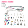 71pcs Charm Bracelet Making Kit, Jewelry Making Supplies Beads Gift Set for Girls Kids Teens Age 7-12, DIY Craft Set