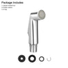 Universal Kitchen Sink Sprayer Head Replacement,Premium Chrome Finish,Effortless Side Spray Upgrade