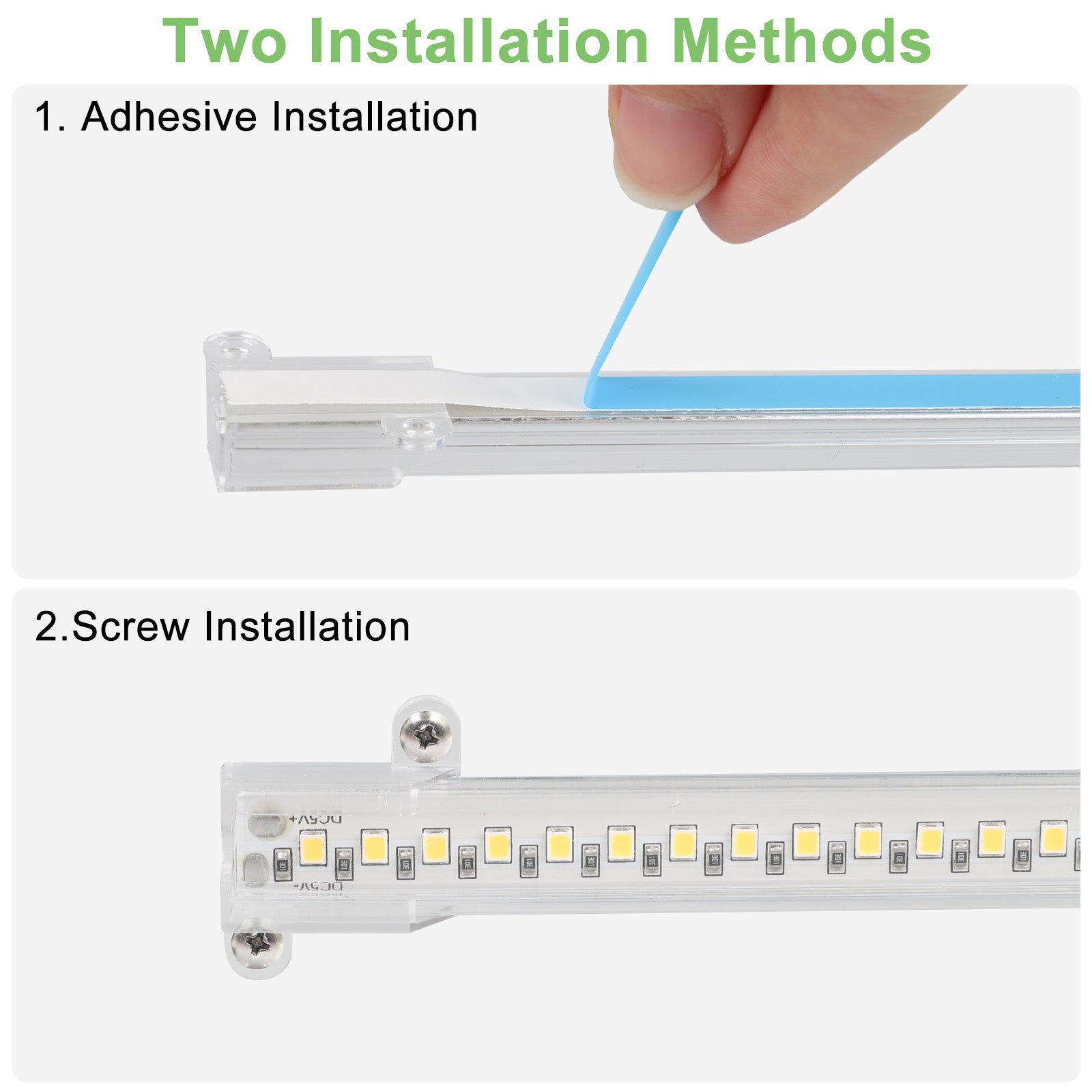 LED Plant Grow Light,Full Spectrum Light Triple Strip for Indoor Plant Cultivation and Hydroponics