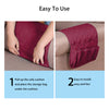 Sofa Armrest Organizer, 5-Pockets Non-Slip Magazine and Remote Control Holder For Recliner, Armchair Caddies For Couch