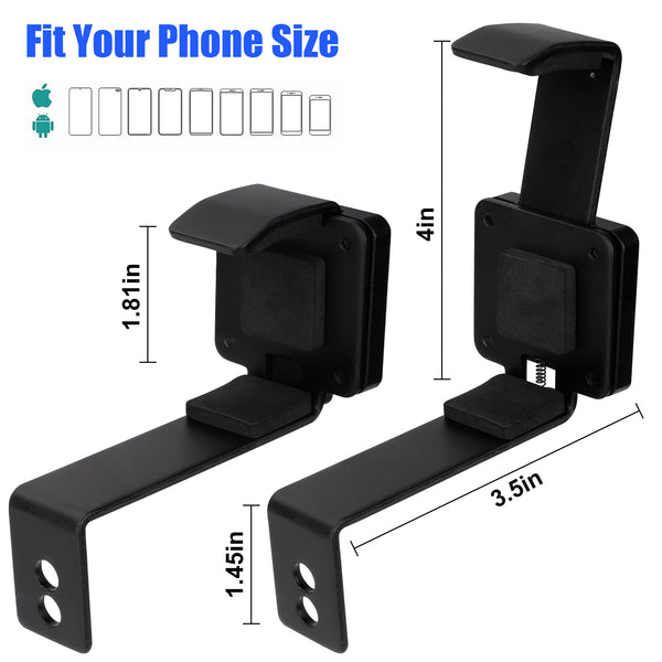 Bow-Mount Smartphone Holder for Precision Archery and Hunting Recurve Archery Hunting Phone Holder