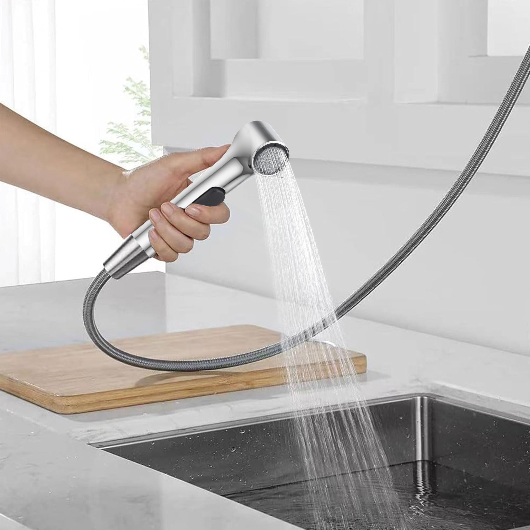 Handheld Bidet Sprayer – Modern Design, Powerful Spray, Durable ABS Material, Easy Installation, Suitable for use in bathrooms, showers, and as a bidet attachment