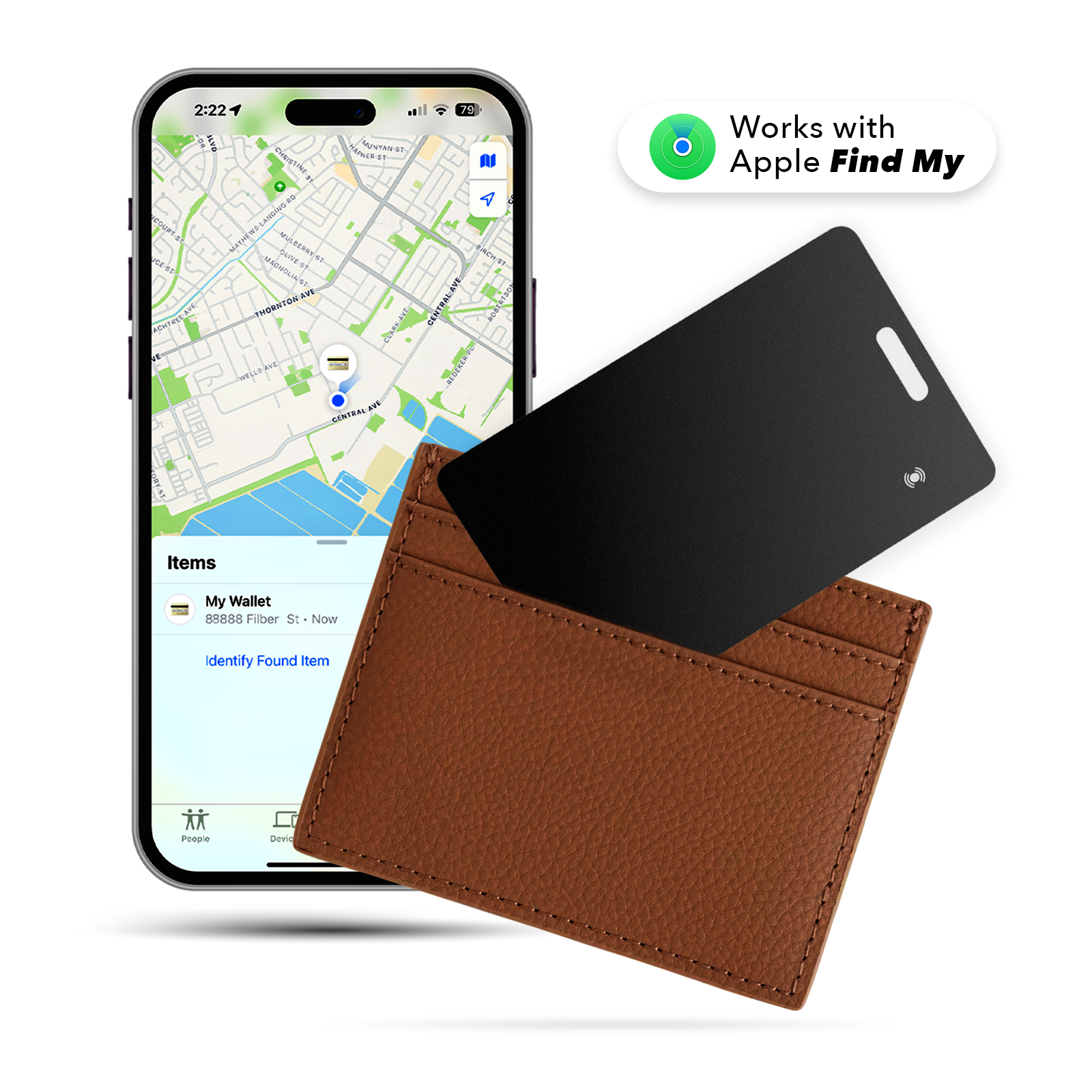 CELECTIGO Smart Wallet Tracker Card