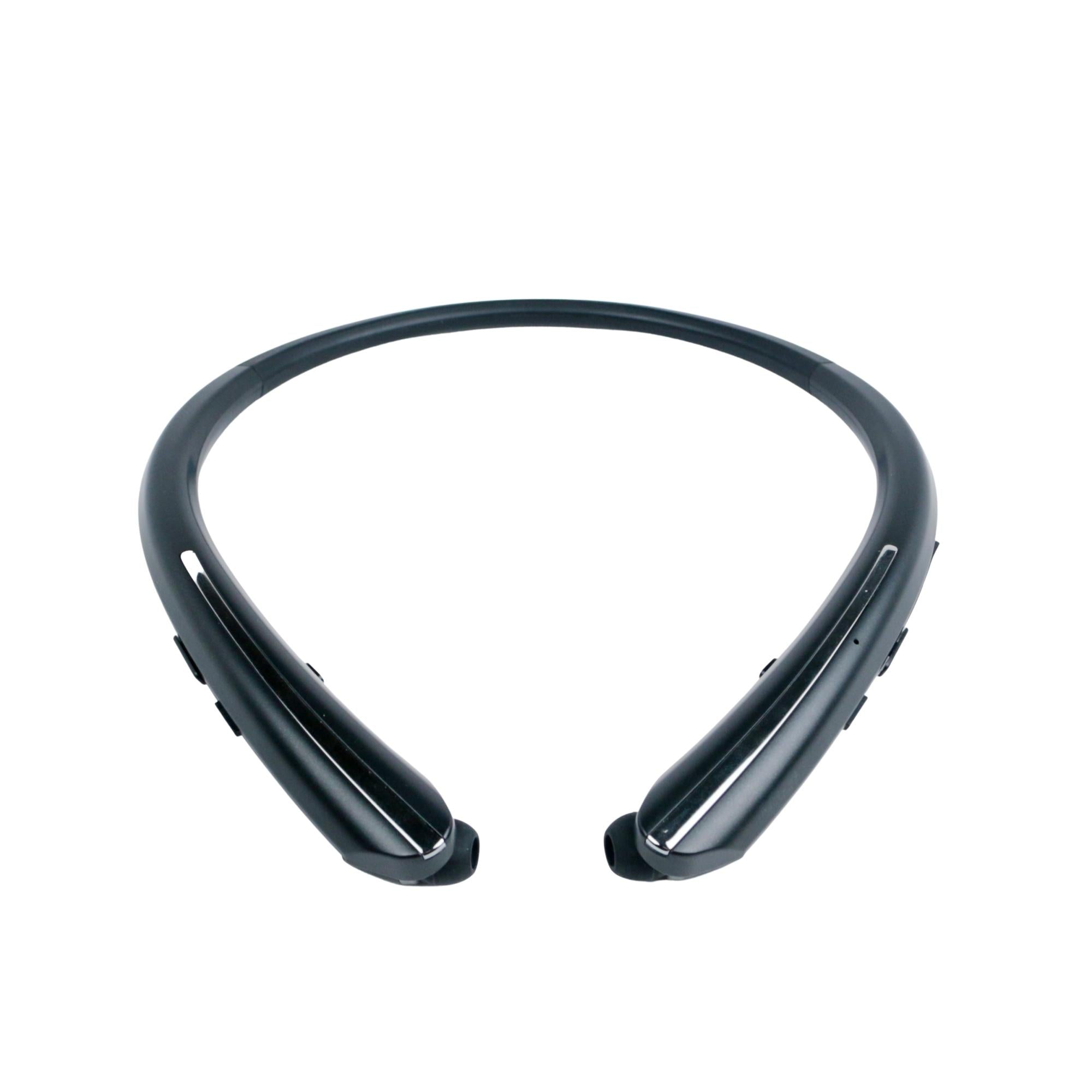 Wireless Stereo Headset Retractable Wire