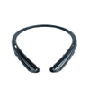 Wireless Stereo Headset Retractable Wire