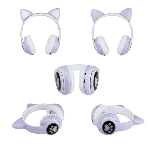 Purple discount kitty headphones