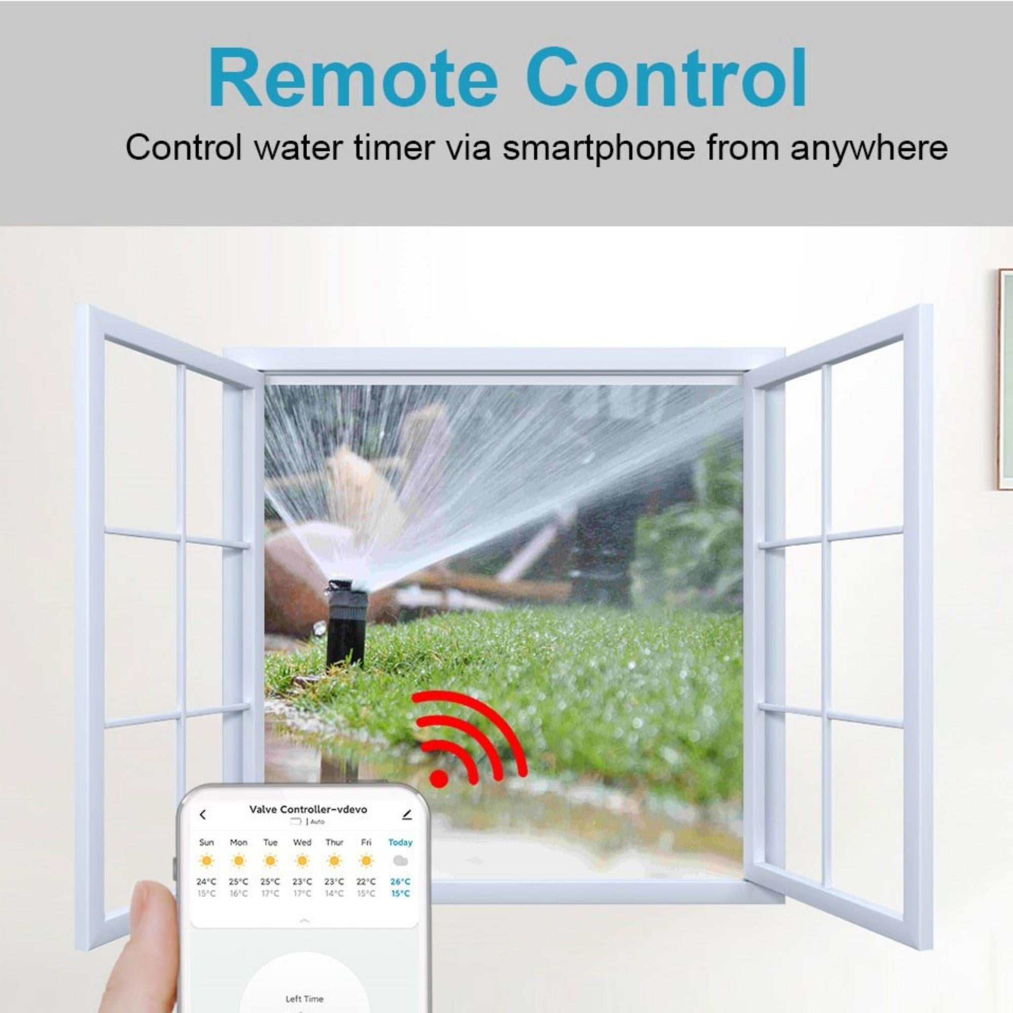Wireless Smart Sprinkler Water Timer