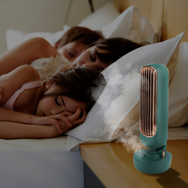 Portable Bladeless Cooler Fan w/ Humidifier